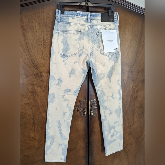 ♥️ NWT Ovadia Slim 002 Beach Tie Dye Jeans 👀 - Picture 8 of 8
